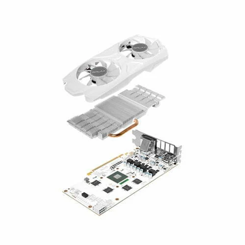 VGA GALAX GeForce GTX 1050 Ti EXOC White 4GB GDDR5