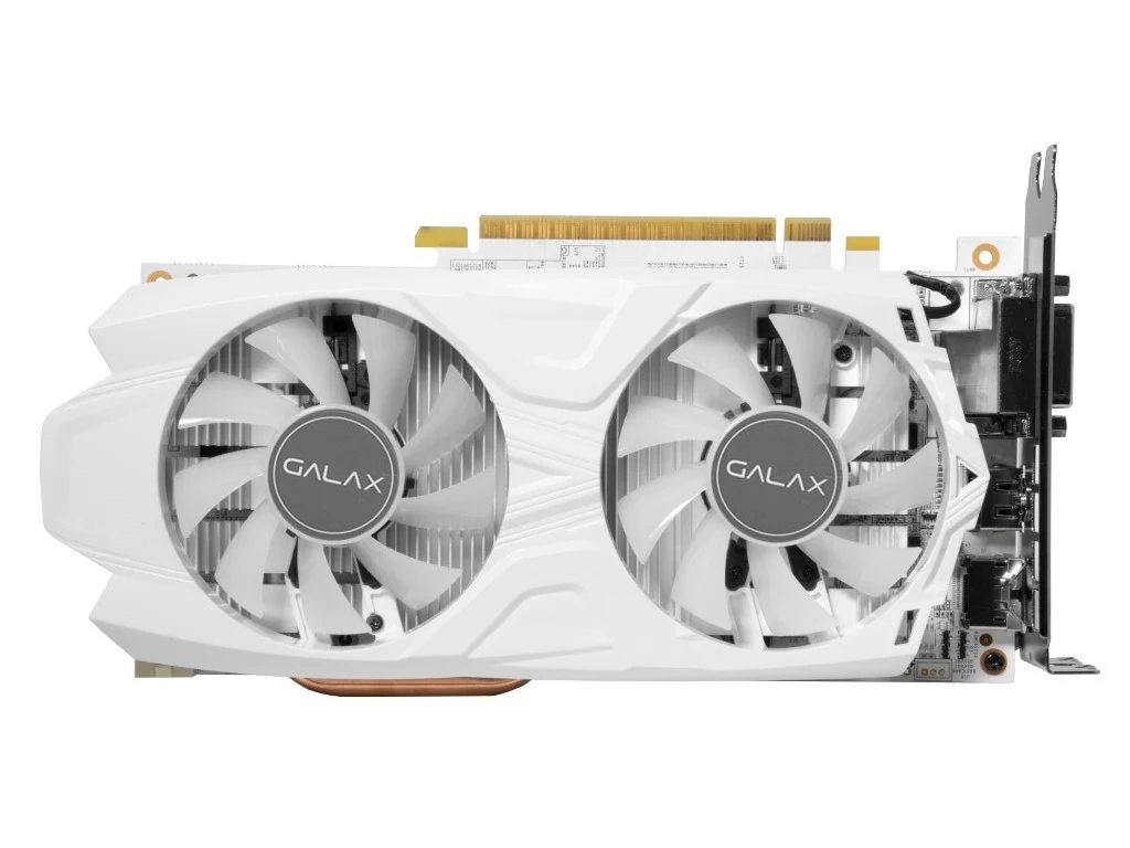 VGA GALAX GeForce GTX 1050 Ti EXOC White 4GB - GDDR5 - NEW
