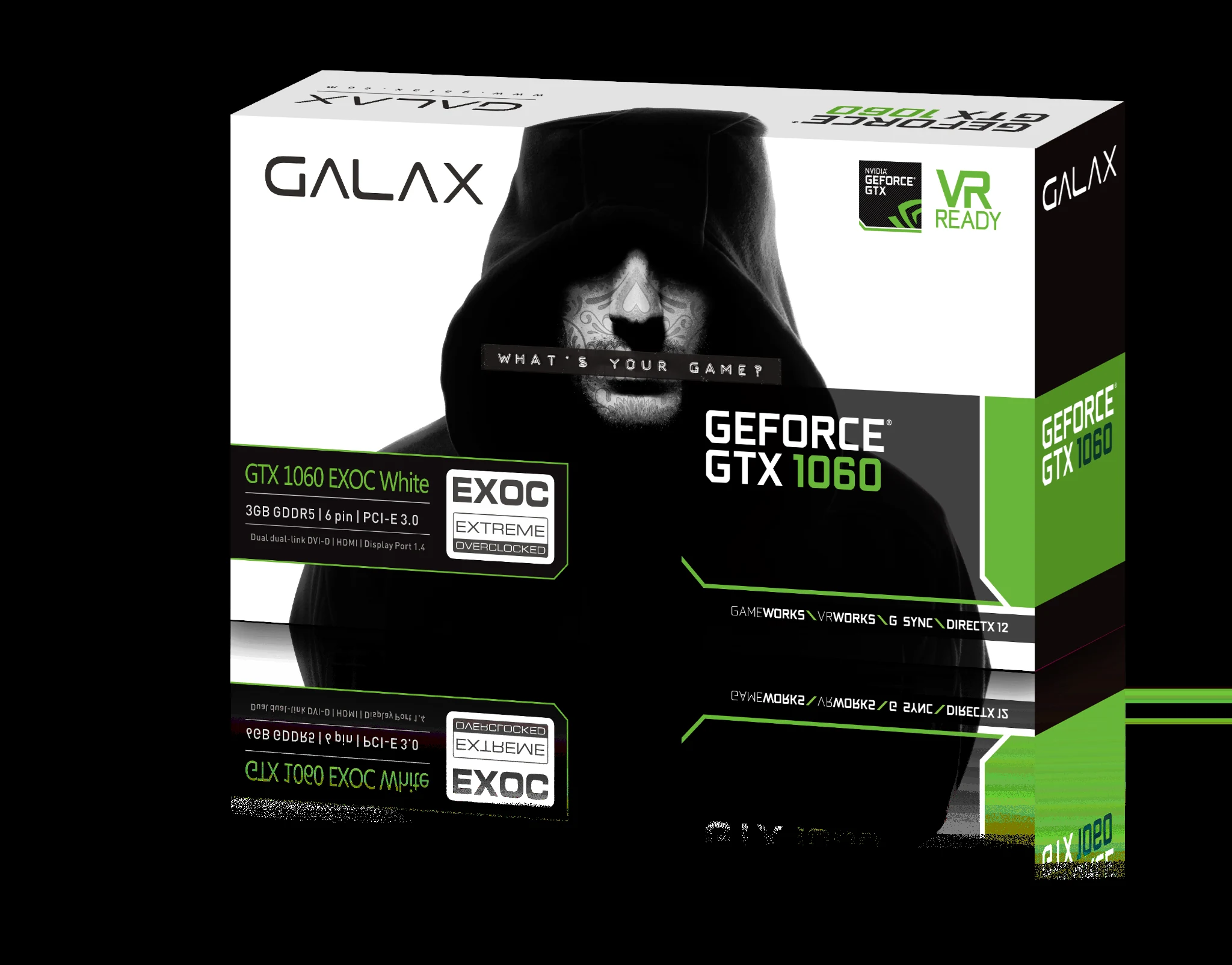 VGA GALAX GeForce GTX 1060 EXOC 6GB GDDR5