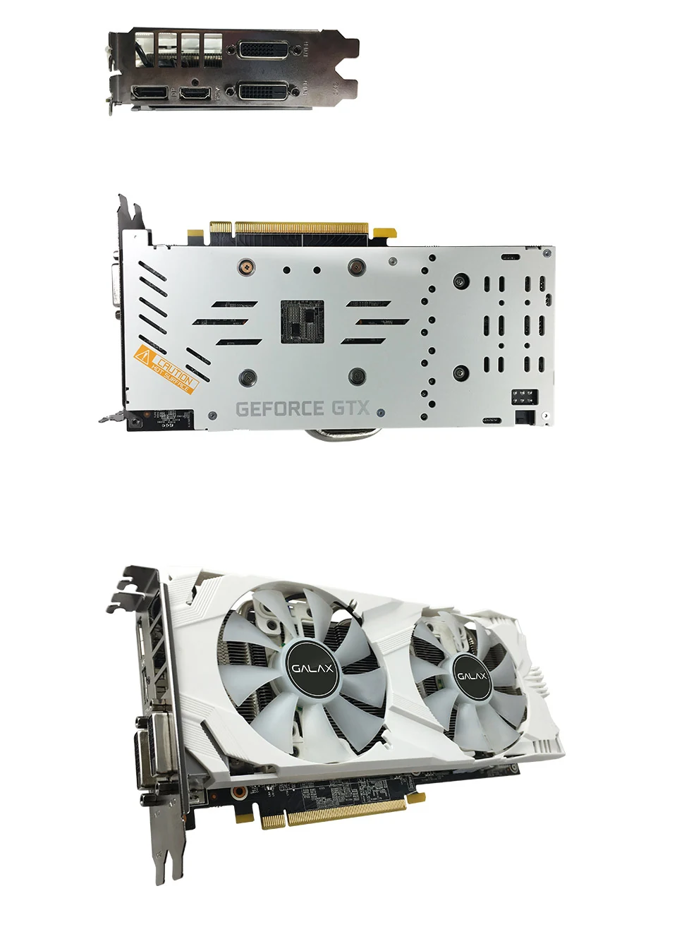 VGA GALAX GeForce GTX 1060 EXOC White 6GB GDDR5