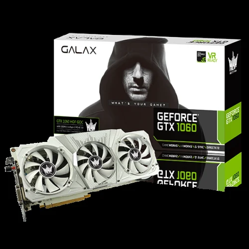 VGA GALAX GeForce GTX 1060 HOF 6GB GDDR5