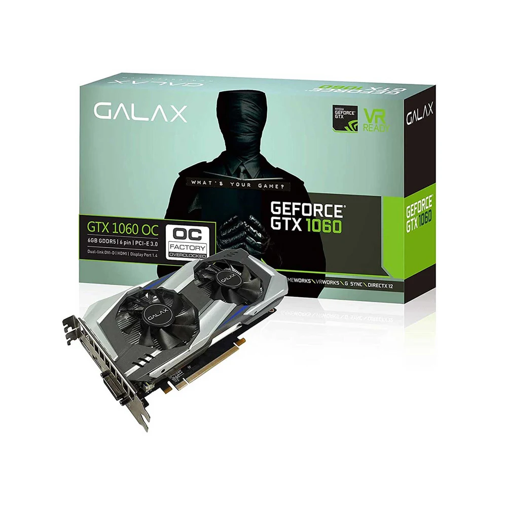 VGA GALAX GeForce GTX 1060 OC 3GB GDDR5
