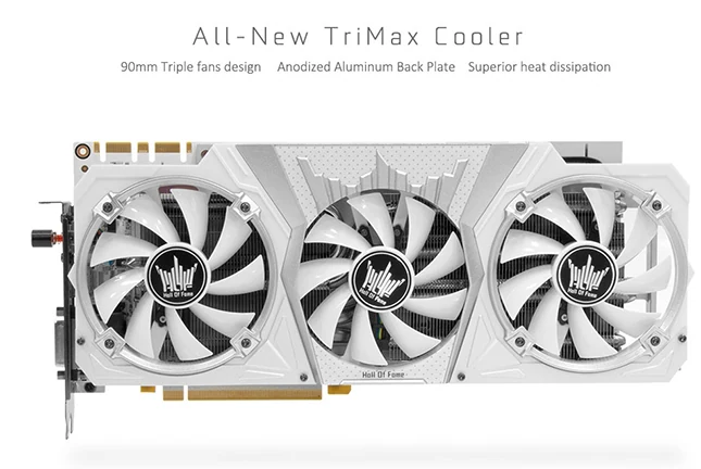 VGA GALAX GeForce GTX 1070 Ti Hall Of Fame 8GB - GDDR5 - NEW