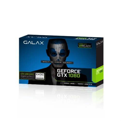 VGA GALAX GeForce GTX 1080 EXOC 8GB - GDDR5X - NEW