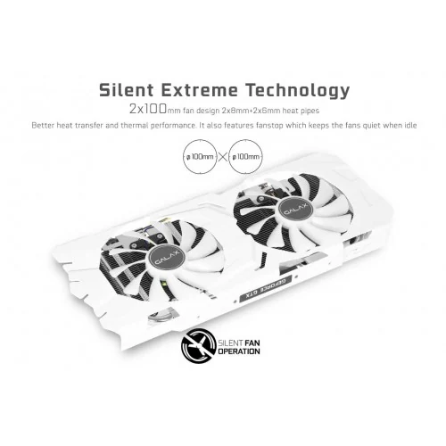 VGA GALAX GeForce GTX 1080 EXOC SNPR White 8GB GDDR5X
