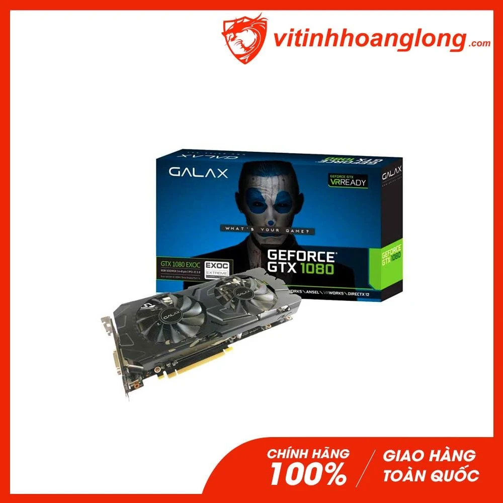 VGA GALAX GeForce GTX 1080 HOF 8GB GDDR5X