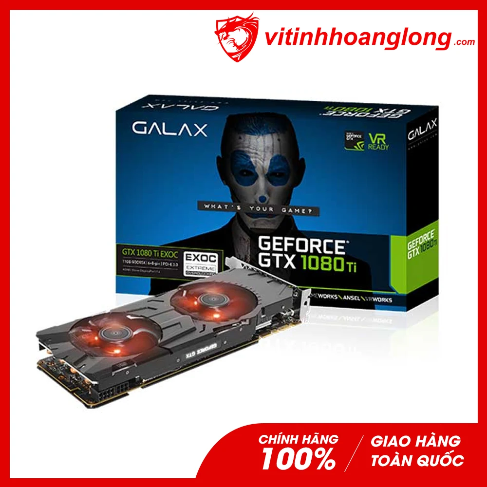 VGA GALAX GeForce GTX 1080 Ti EXOC 11GB GDDR5X