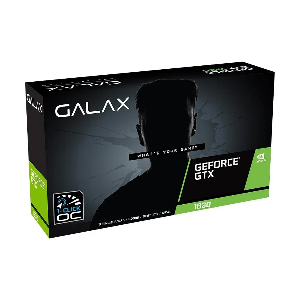 VGA GALAX GeForce GTX 1630 EX 4GB GDDR6