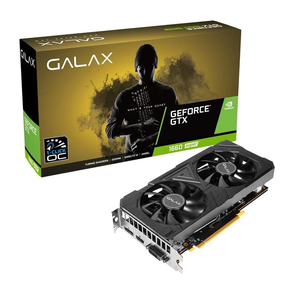 VGA GALAX GeForce GTX 1660 SUPER 6GB - GDDR6 - NEW