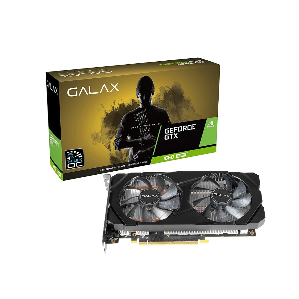VGA GALAX GeForce GTX 1660 SUPER EX 6GB - GDDR6 - NEW