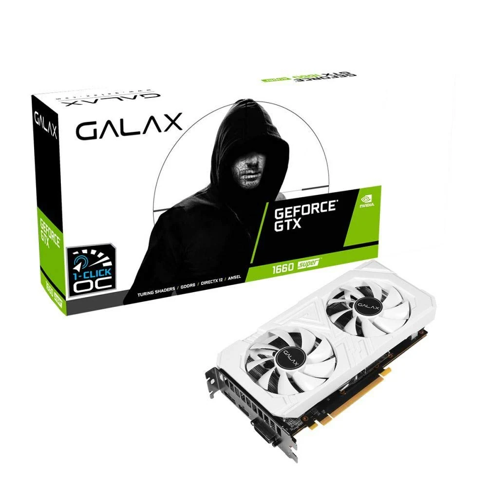 VGA GALAX GeForce GTX 1660 Ti EX White 6GB - GDDR6 - NEW