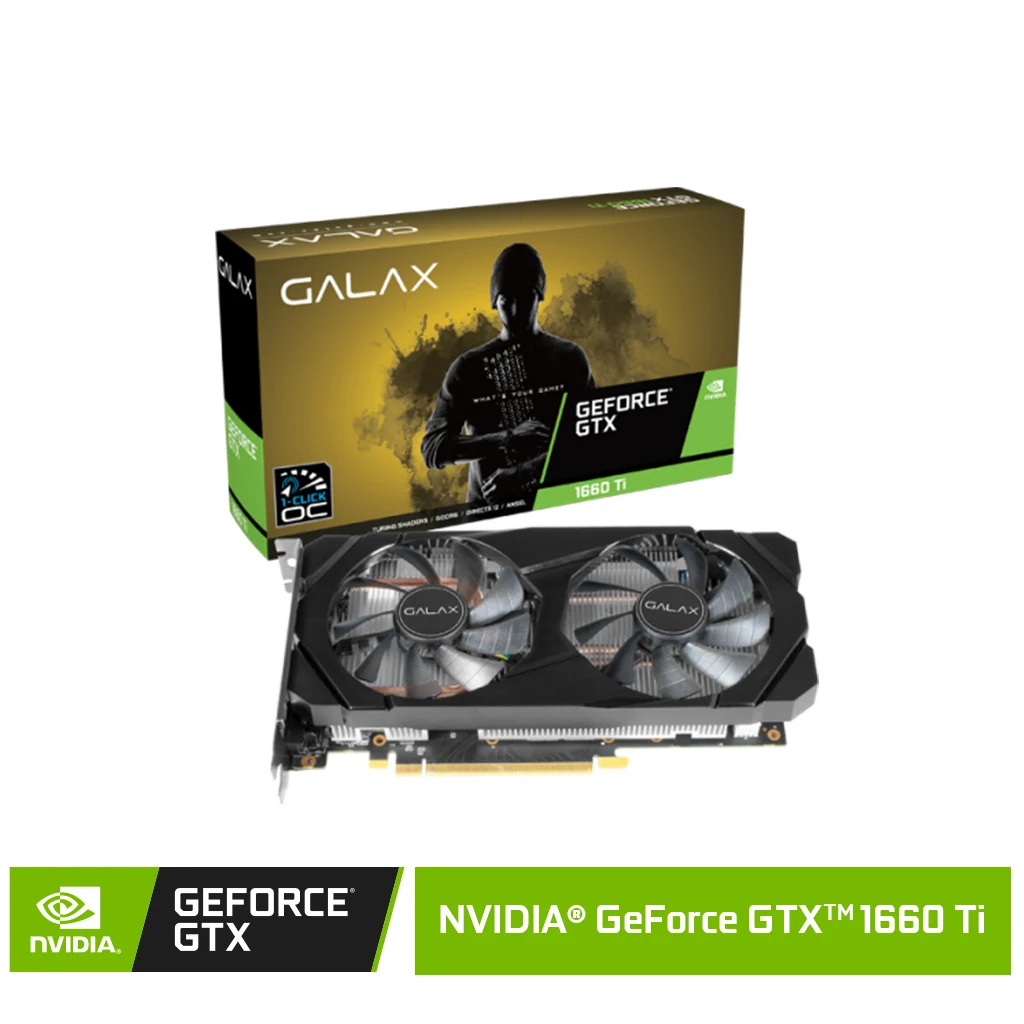 VGA GALAX GeForce GTX 1660 Ti EX White 6GB - GDDR6 - NEW