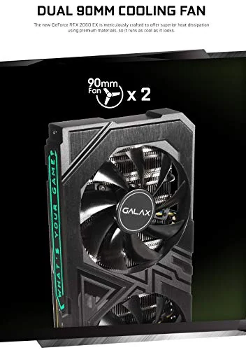VGA GALAX GeForce RTX 2060 EX 6GB - GDDR6 - NEW