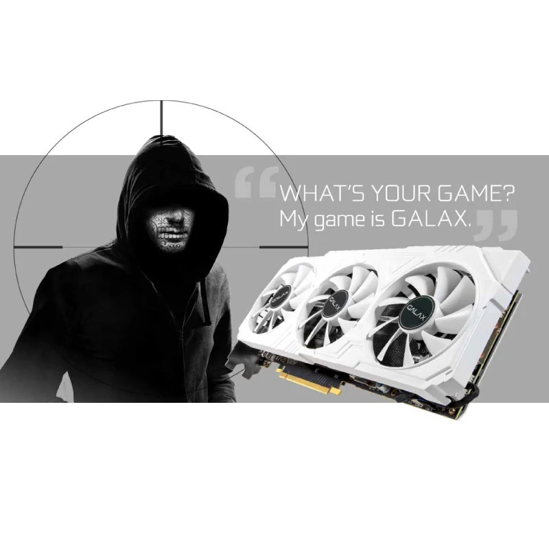 VGA GALAX GeForce RTX 2070 EX White 8GB - GDDR6 - NEW