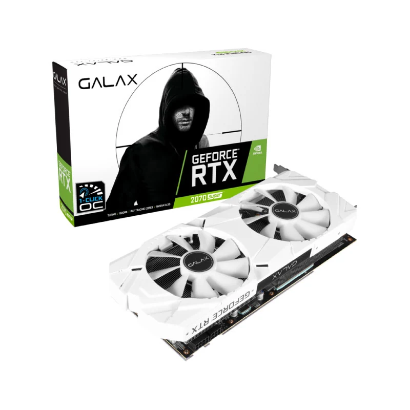 VGA GALAX GeForce RTX 2070 SUPER EX White 8GB - GDDR6 - NEW