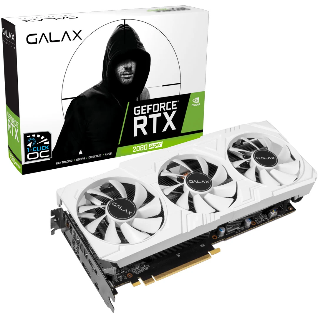 VGA GALAX GeForce RTX 2080 SUPER EX White 8GB - GDDR6 - NEW