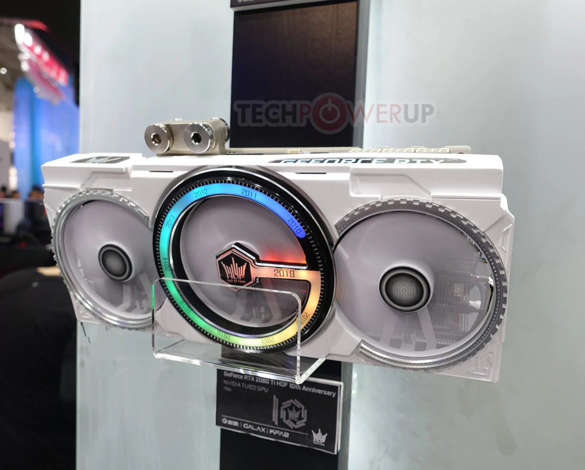VGA GALAX GeForce RTX 2080 SUPER HOF 10th Anniversary Edition 8GB - GDDR6 - NEW