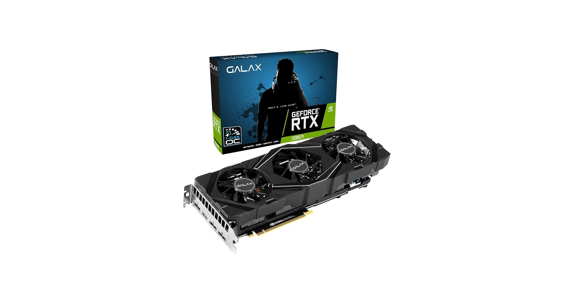 VGA GALAX GeForce RTX 2080 Ti EX 11GB - GDDR6 - NEW