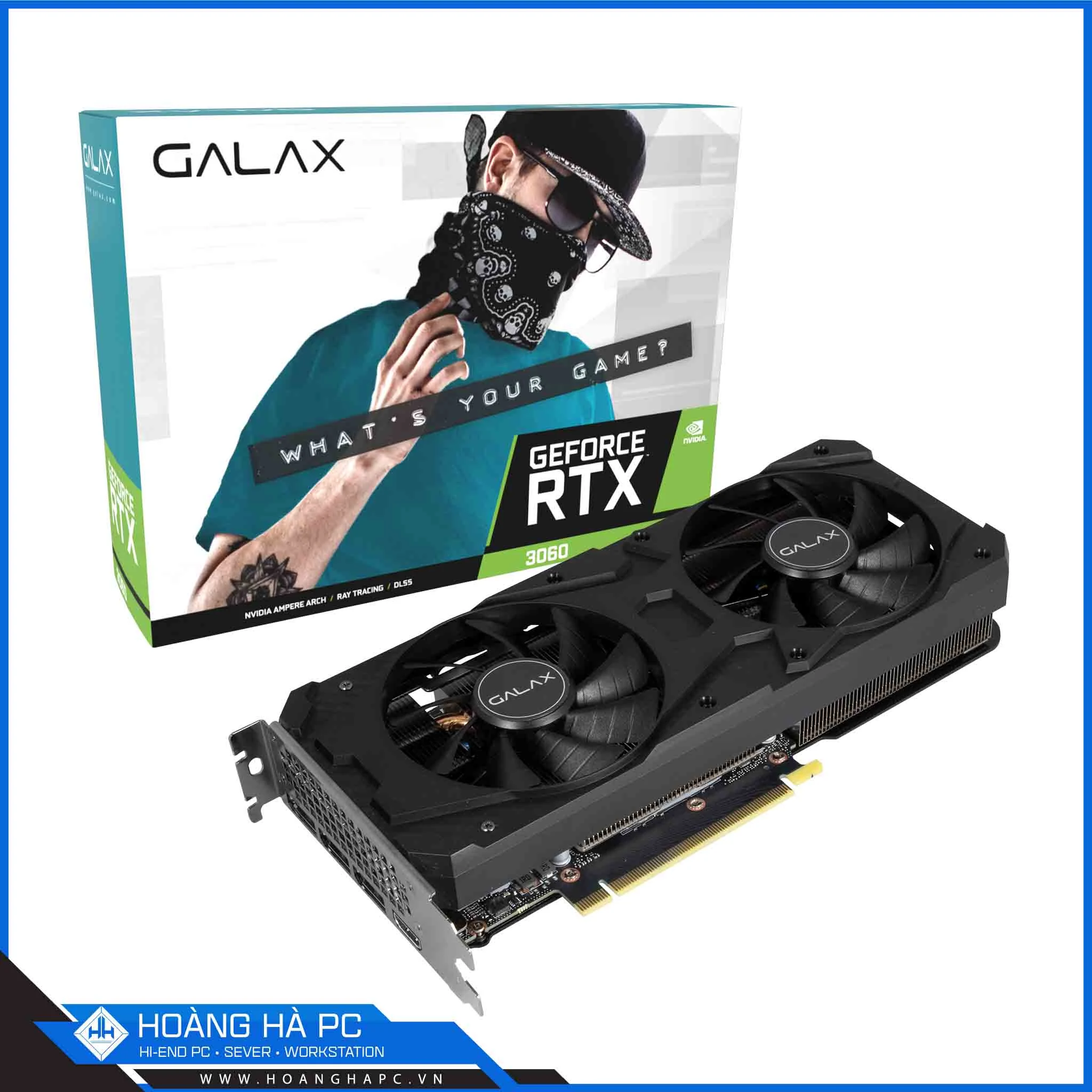 VGA GALAX GeForce RTX 3060 1-Click OC 12GB GDDR6