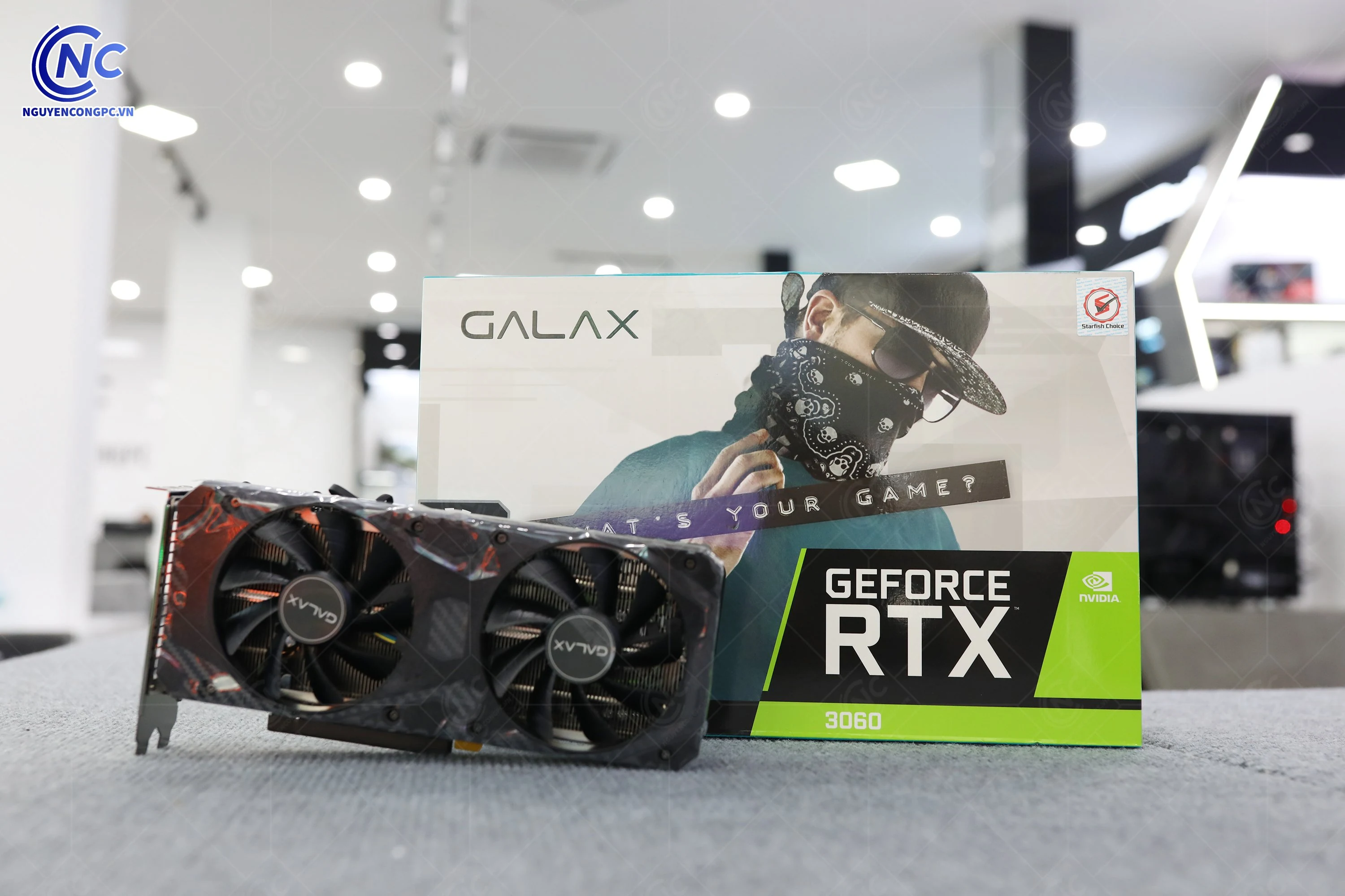 VGA GALAX GeForce RTX 3060 1-Click OC 12GB GDDR6