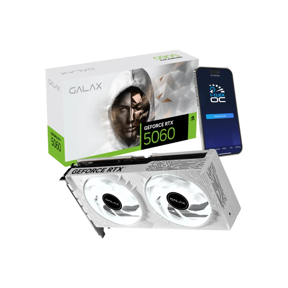VGA GALAX GeForce RTX 5060 1-Click OC 8GB GDDR7