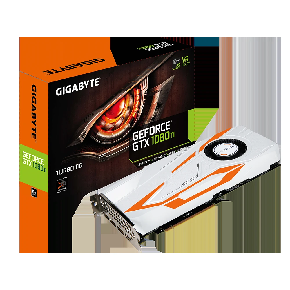 VGA GIGABYTE AORUS GeForce GTX 1080 Ti 11GB - GDDR5X - NEW