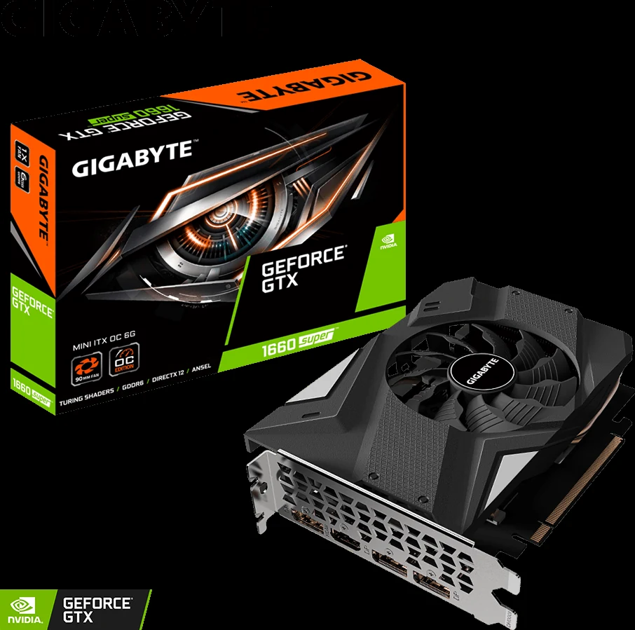 VGA GIGABYTE AORUS GeForce GTX 1660 6GB - GDDR5 - NEW