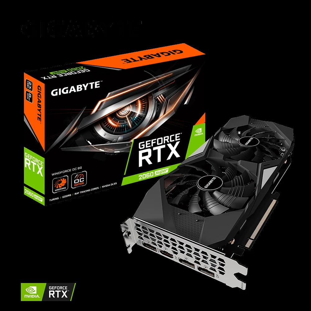 VGA GIGABYTE AORUS GeForce RTX 2060 SUPER 8GB - GDDR6 - NEW