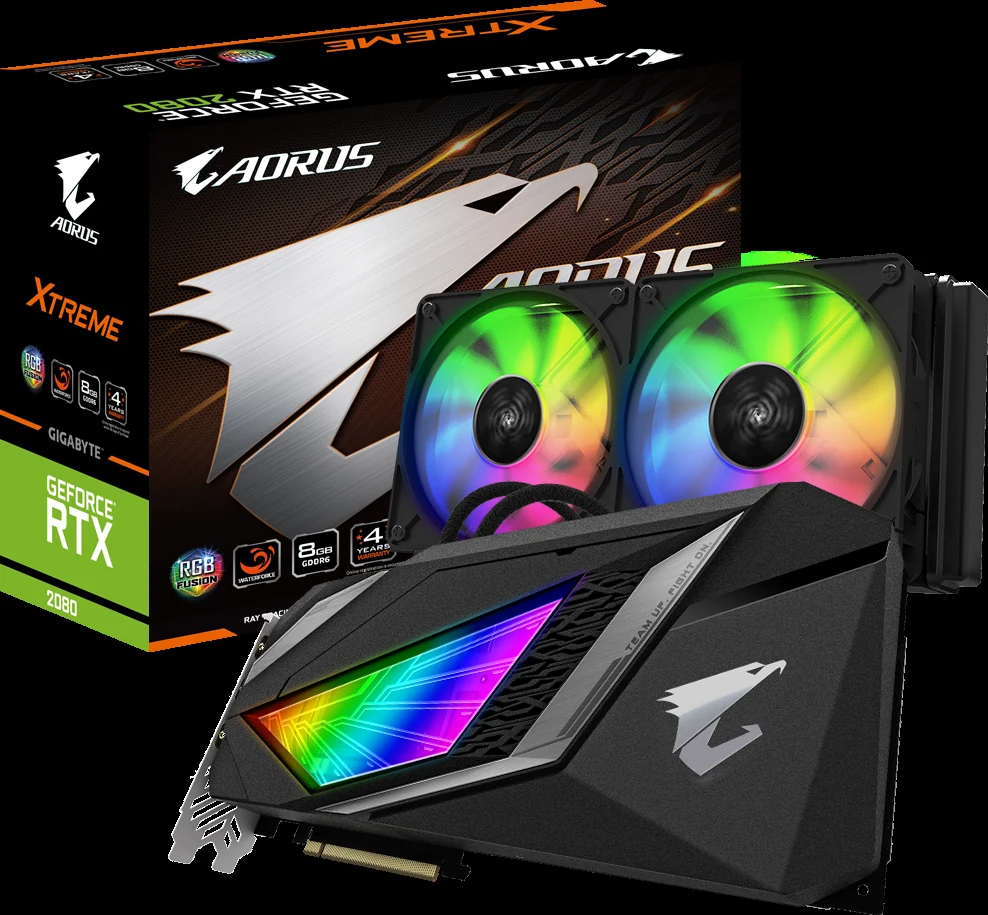 VGA GIGABYTE AORUS GeForce RTX 2080 8GB - GDDR6 - NEW
