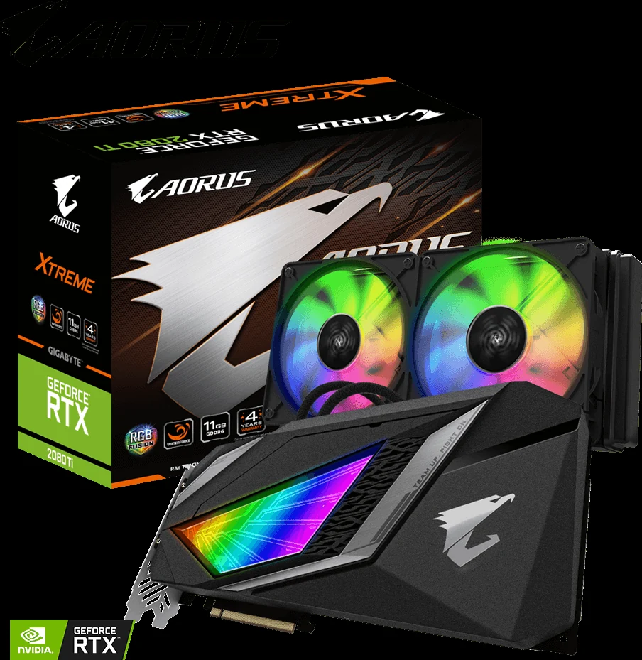 VGA GIGABYTE AORUS GeForce RTX 2080 Ti Xtreme 11GB - GDDR6 - NEW