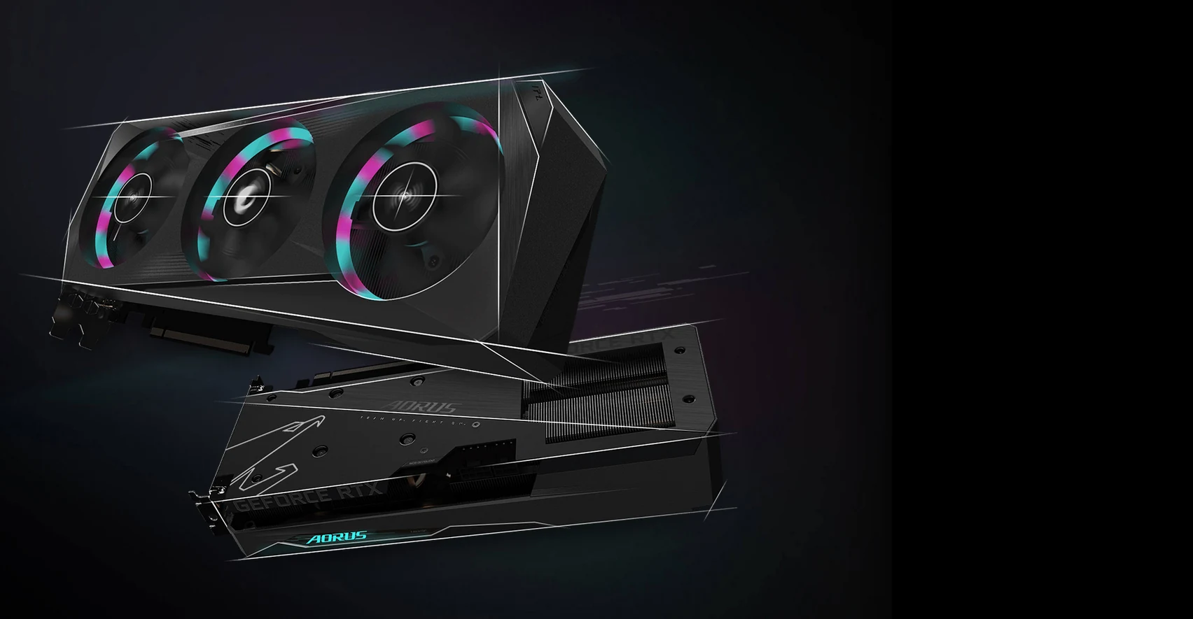 VGA Gigabyte AORUS GeForce RTX 3060 Ti Elite 8GB - GDDR6 - NEW