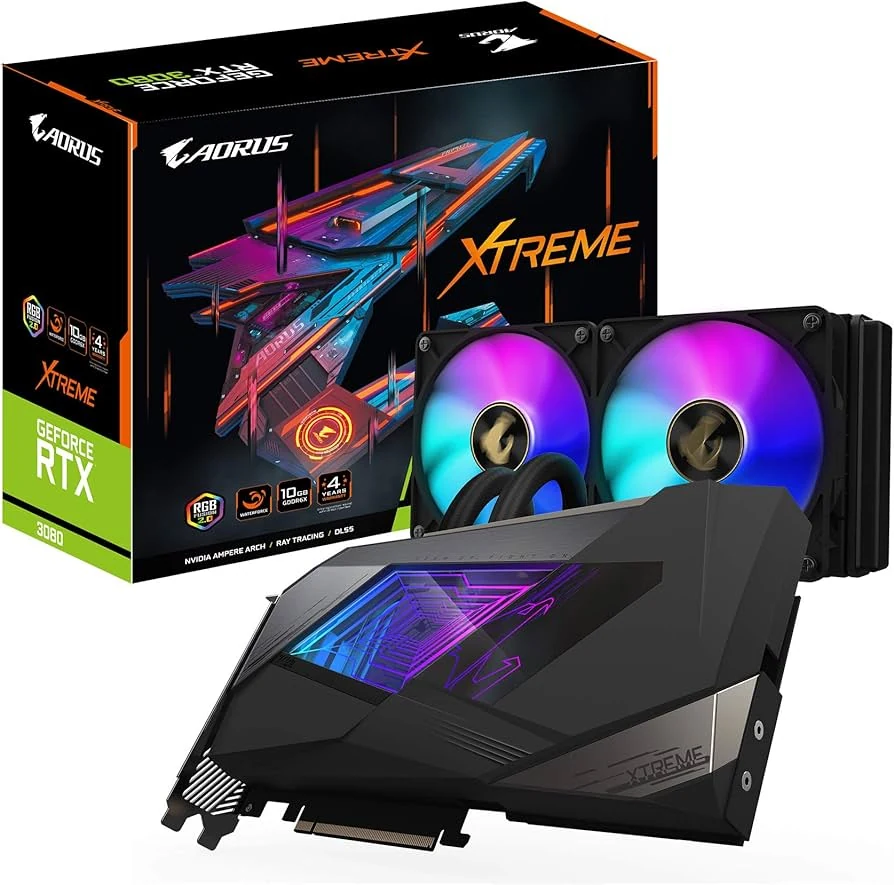 VGA Gigabyte AORUS GeForce RTX 3080 XTREME 10GB - GDDR6X - NEW