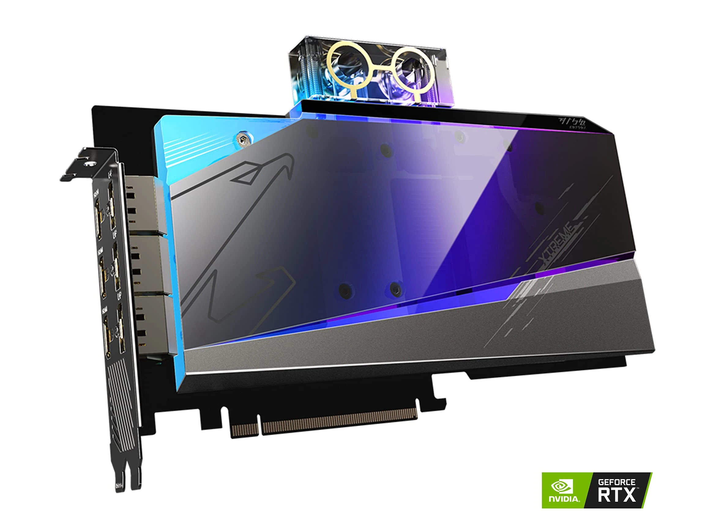 VGA Gigabyte AORUS GeForce RTX 3080 XTREME WATERFORCE 10GB - GDDR6X - NEW
