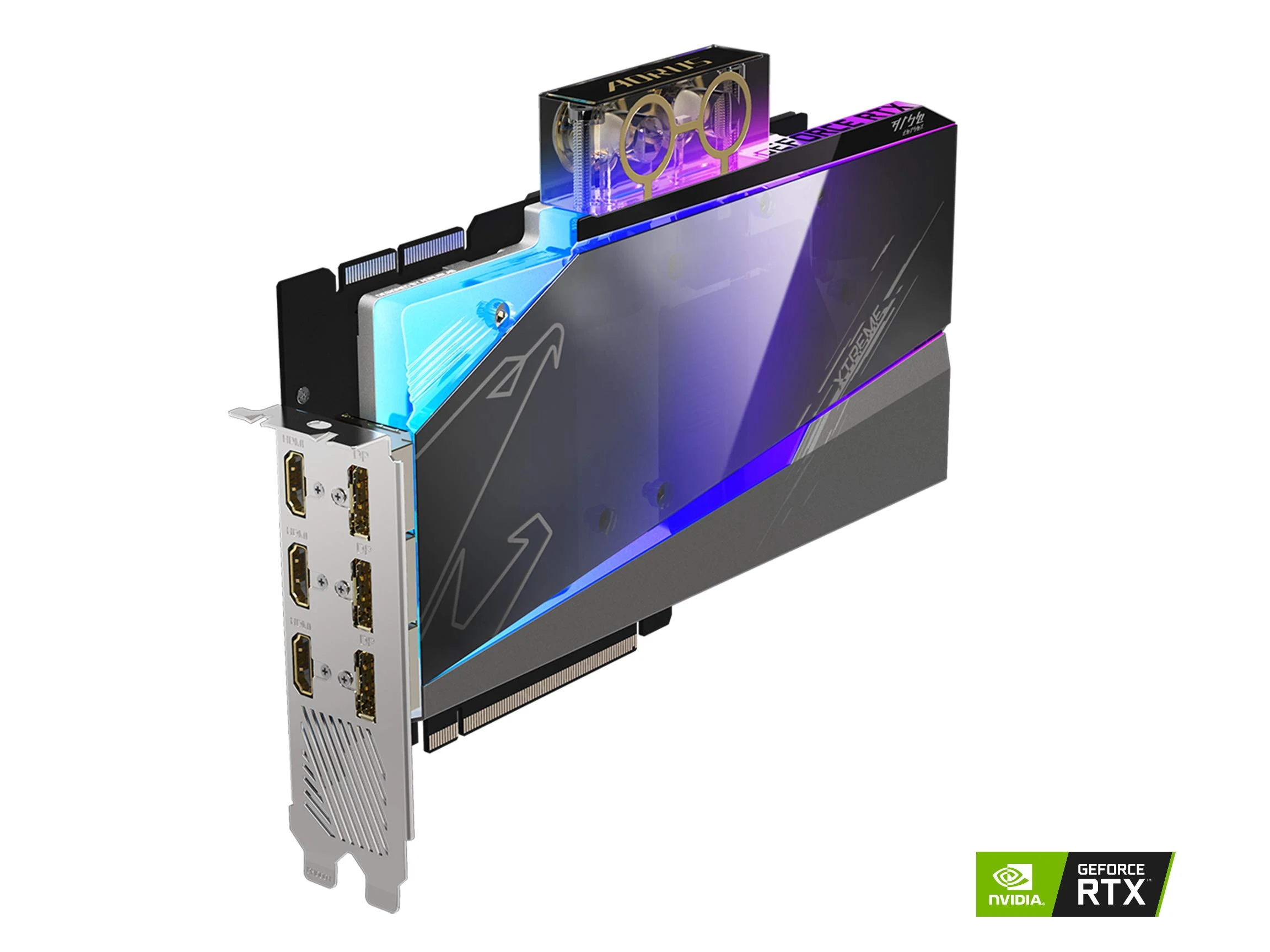 VGA Gigabyte AORUS GeForce RTX 3090 XTREME WATERFORCE WB 24GB - GDDR6X - NEW