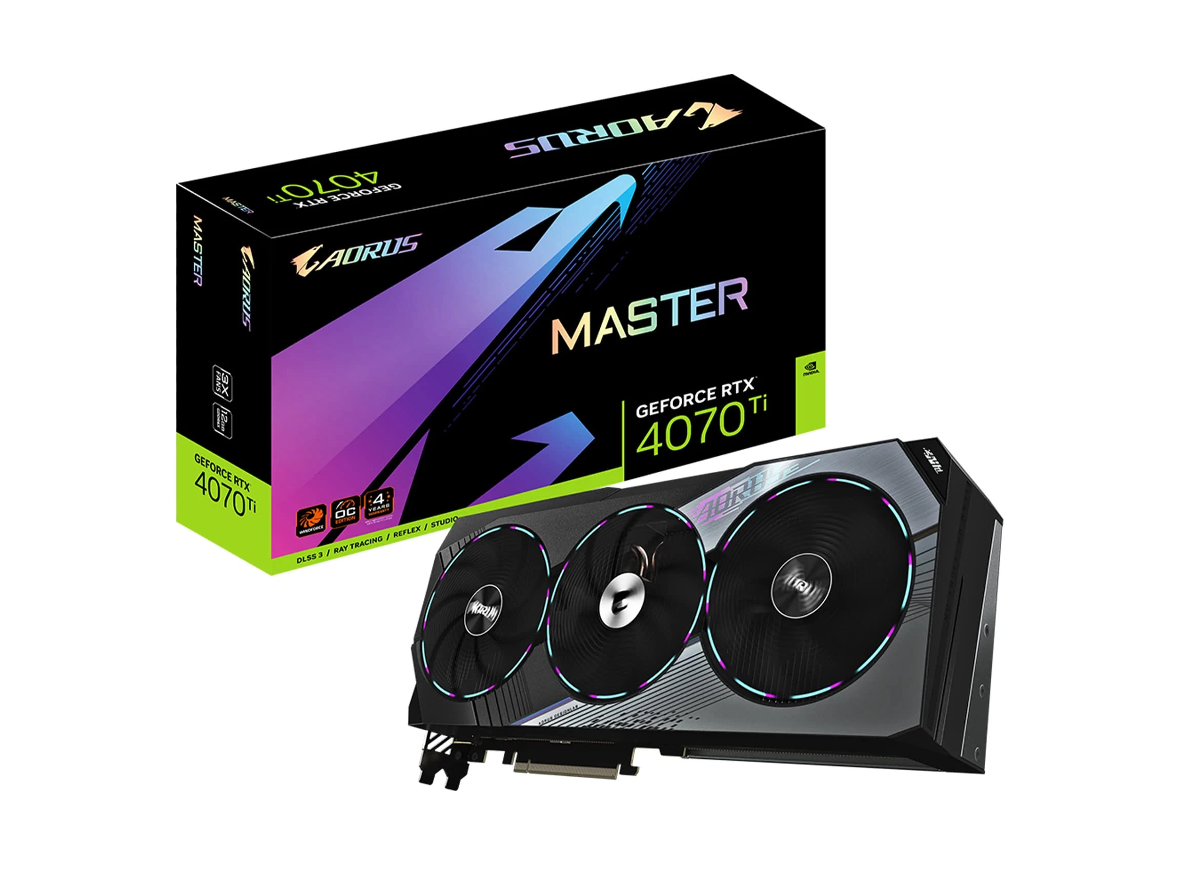 VGA Gigabyte AORUS GeForce RTX 4070 Ti Elite 12GB - GDDR6X - NEW