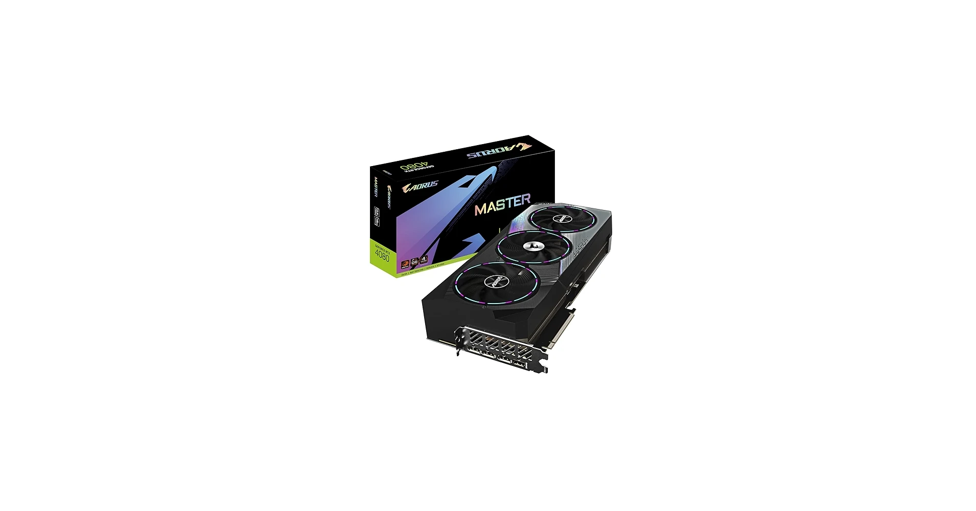 VGA Gigabyte AORUS GeForce RTX 4080 Master 16GB - GDDR6X - NEW