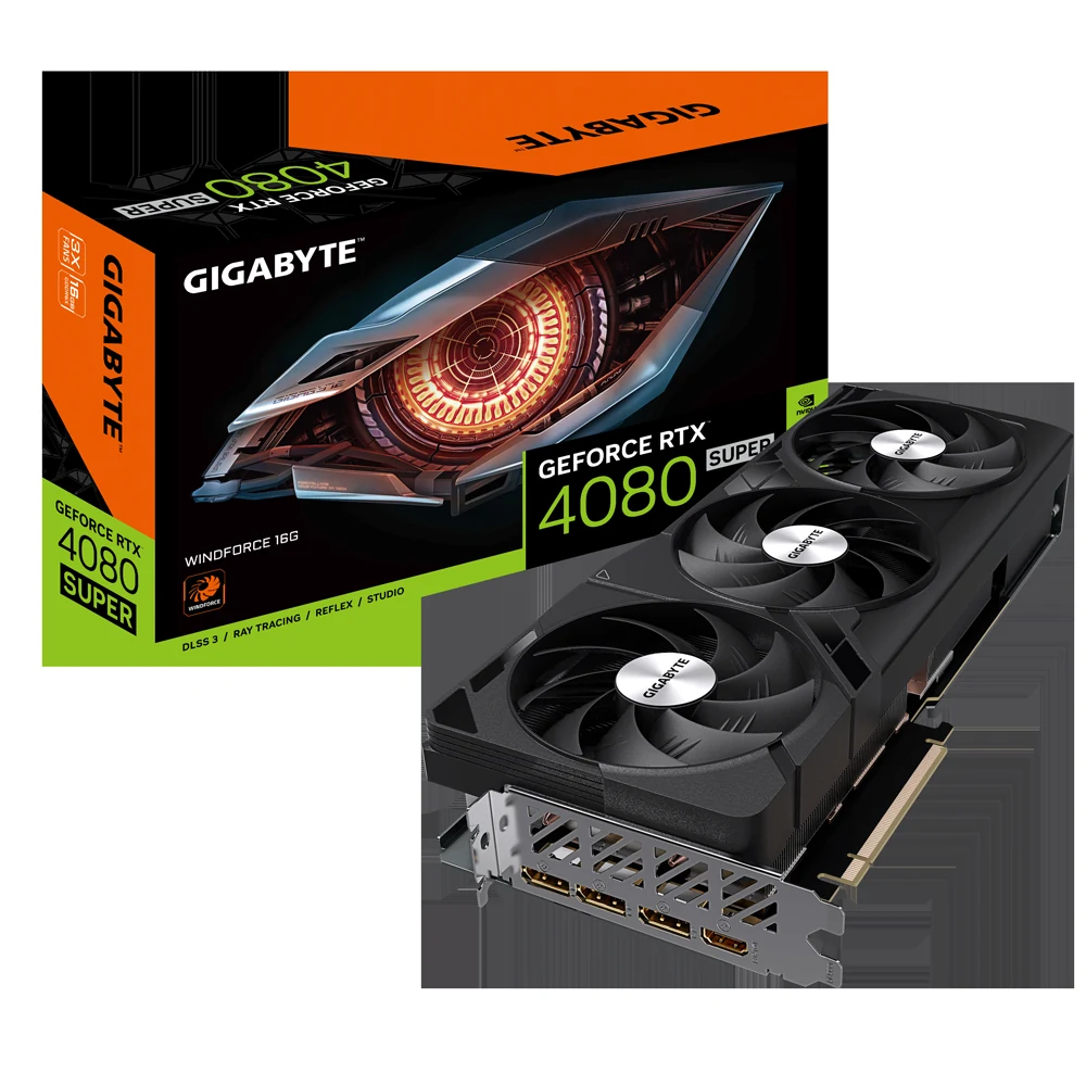 VGA Gigabyte AORUS GeForce RTX 4080 SUPER Master 16GB - GDDR6X - NEW
