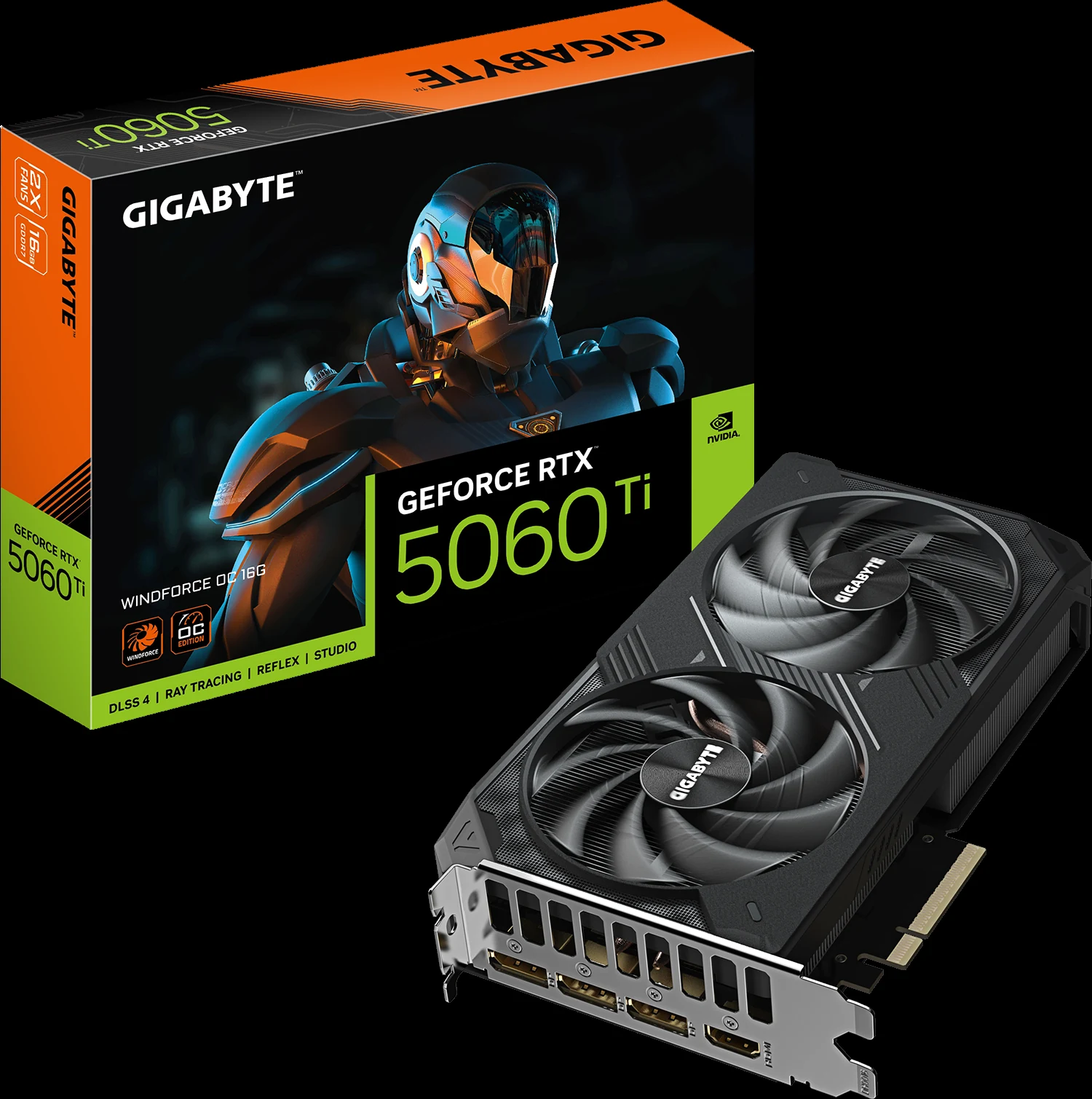 VGA Gigabyte AORUS GeForce RTX 5060 Ti Elite 16G - GDDR7 - NEW