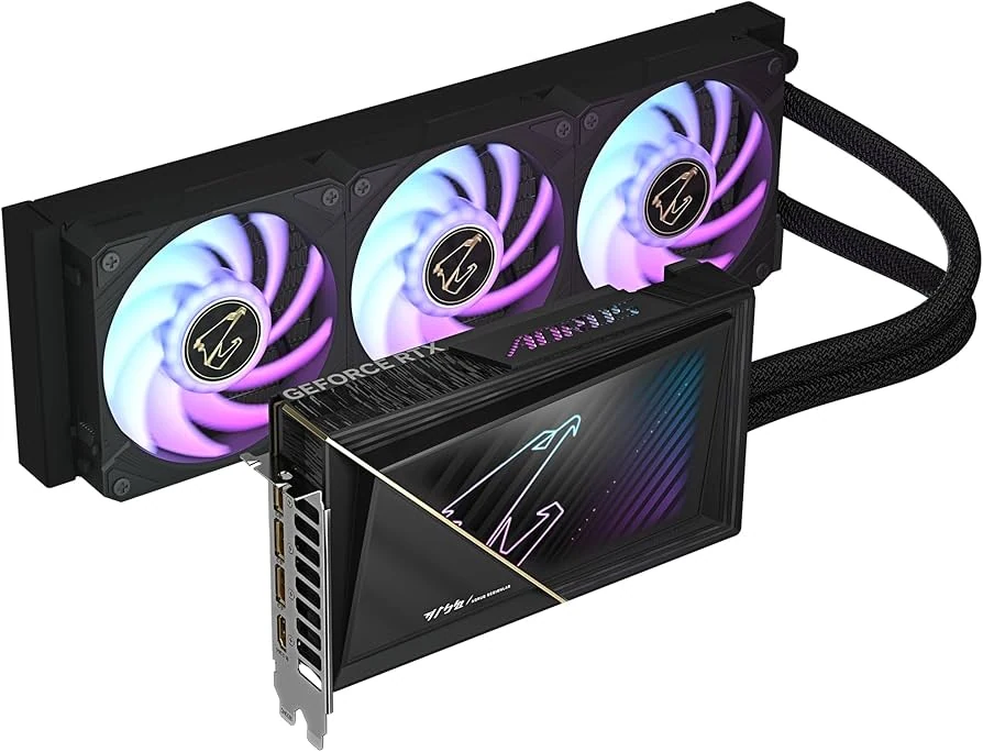 VGA Gigabyte AORUS GeForce RTX 5080 XTREME WATERFORCE WB 16G - GDDR7 - NEW