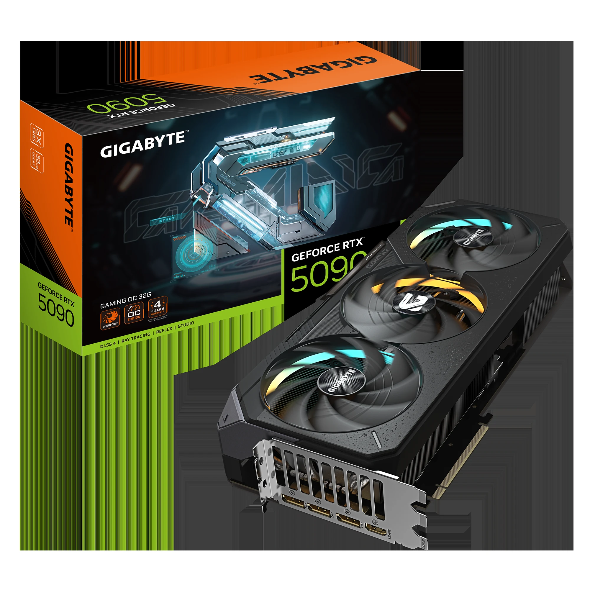 VGA Gigabyte AORUS GeForce RTX 5090 INFINITY 32G - GDDR7 - NEW