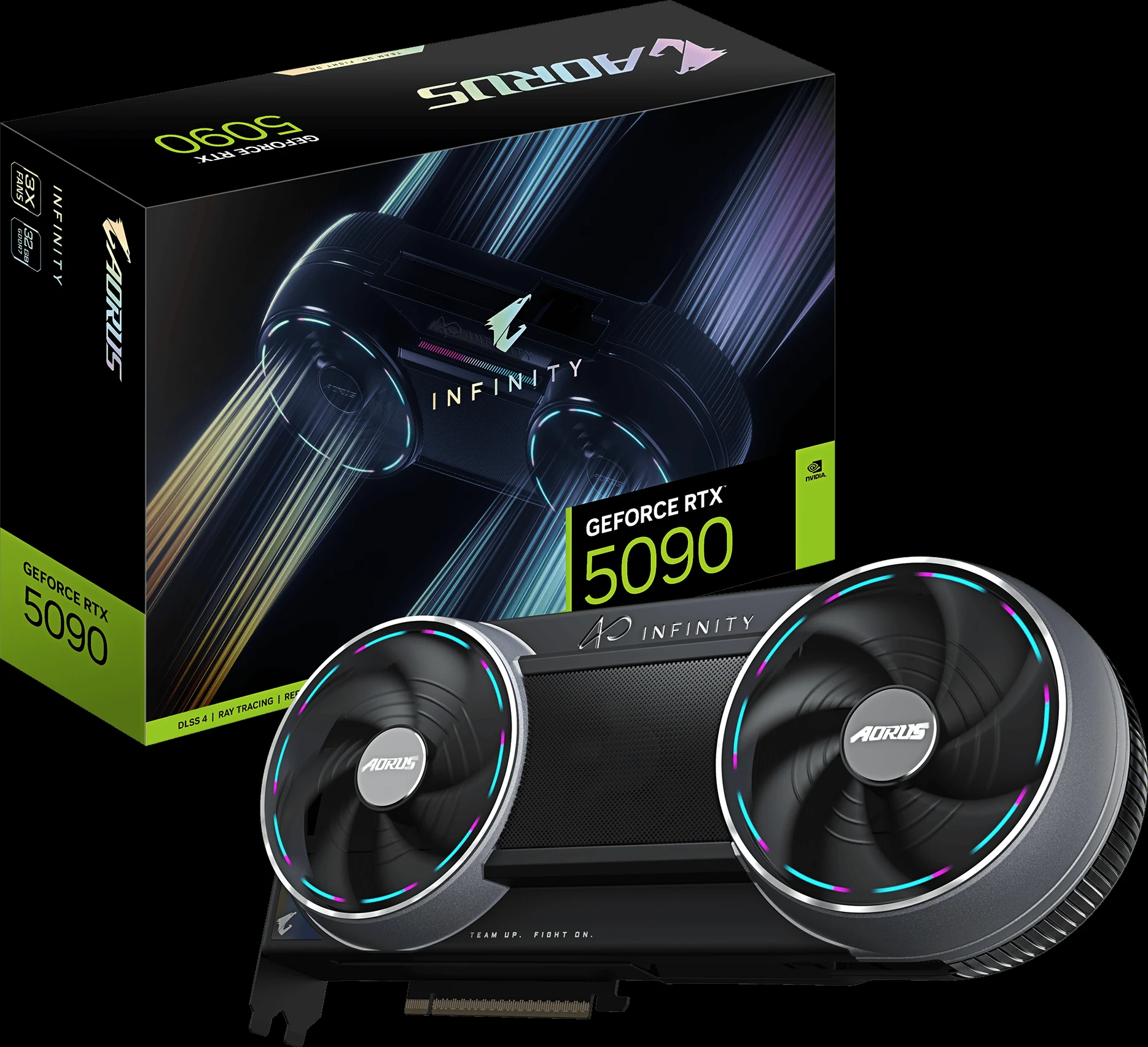 VGA Gigabyte AORUS GeForce RTX 5090 INFINITY 32G - GDDR7 - NEW