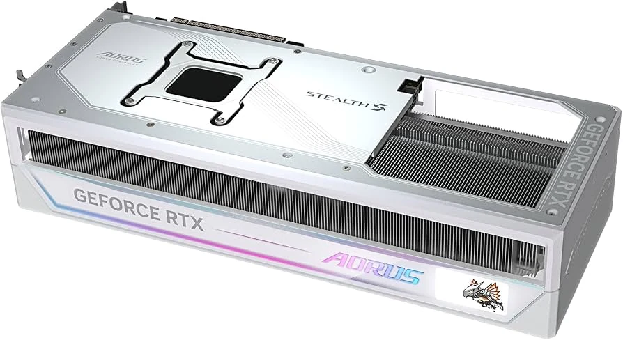 VGA Gigabyte AORUS GeForce RTX 5090 STEALTH ICE 32G - GDDR7 - NEW