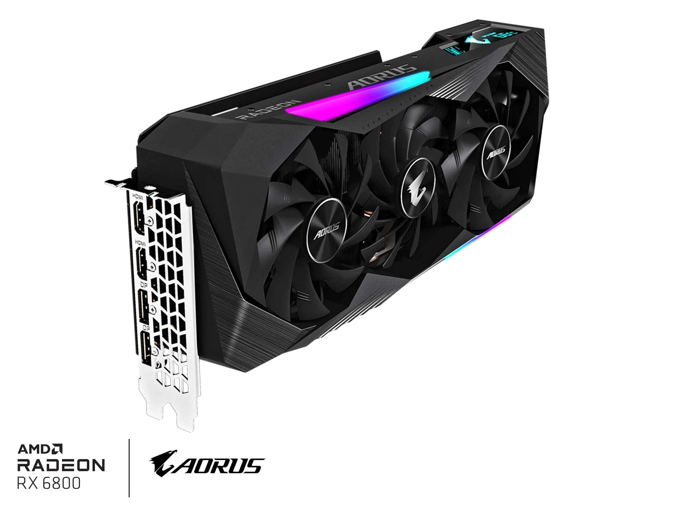 VGA GIGABYTE AORUS Radeon RX 6800 XT MASTER 16G - GDDR6 - NEW