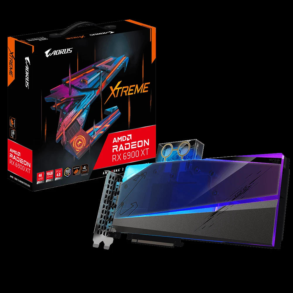 VGA GIGABYTE AORUS Radeon RX 6900 XT MASTER 16G - GDDR6 - NEW