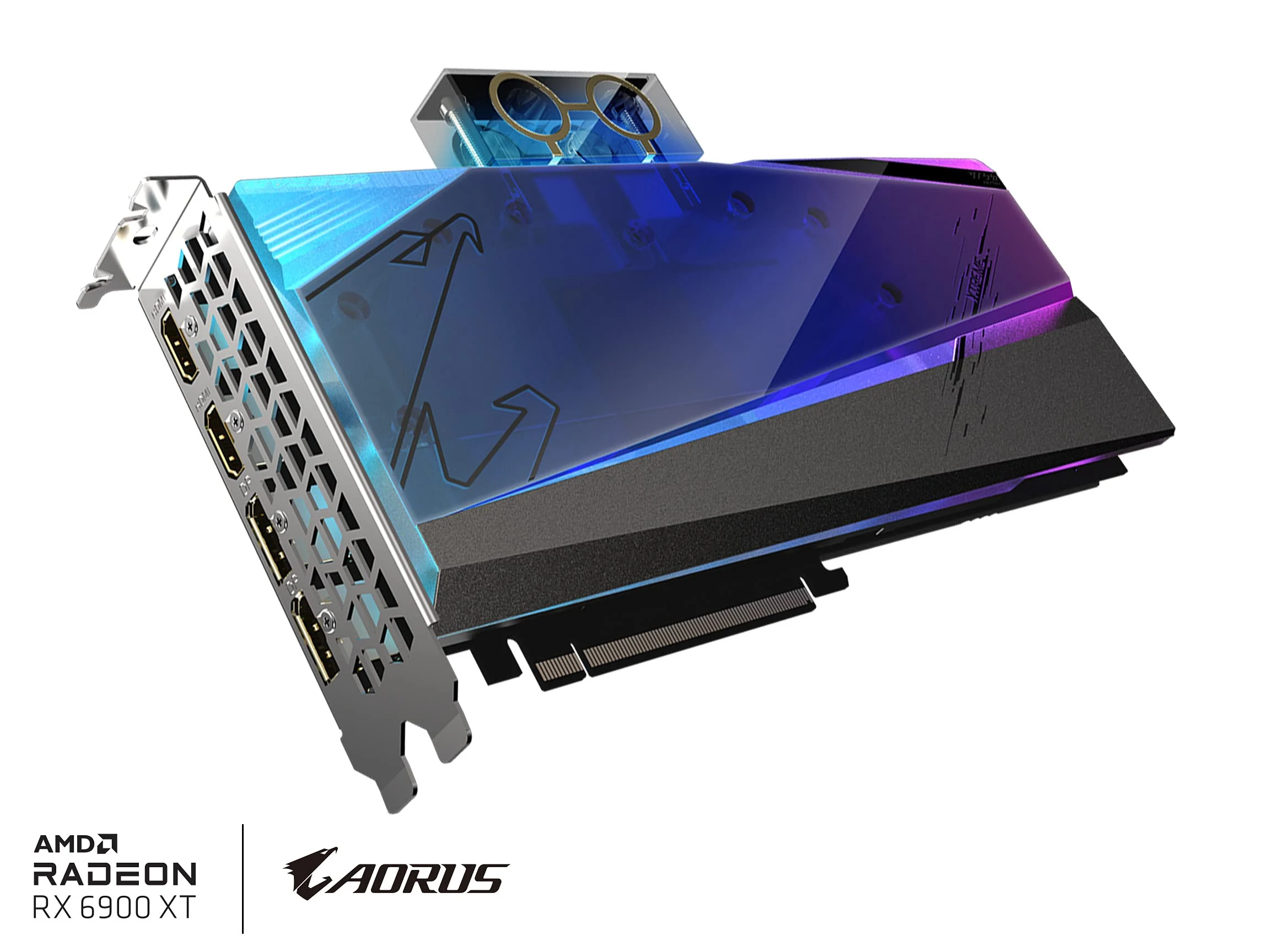 VGA GIGABYTE AORUS Radeon RX 6950 XT XTREME WATERFORCE WB 16G - GDDR6 - NEW
