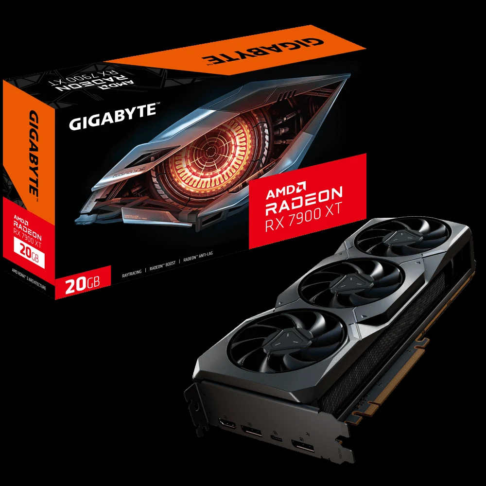 VGA GIGABYTE AORUS Radeon RX 7900 XT ELITE 20G - GDDR6 - NEW