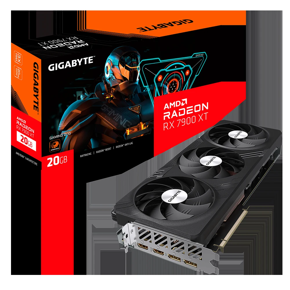 VGA GIGABYTE AORUS Radeon RX 7900 XT ELITE 20G - GDDR6 - NEW