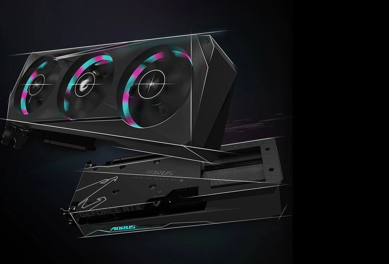 VGA Gigabyte AORUS RTX 3050 Elite 8GB - GDDR6 - NEW