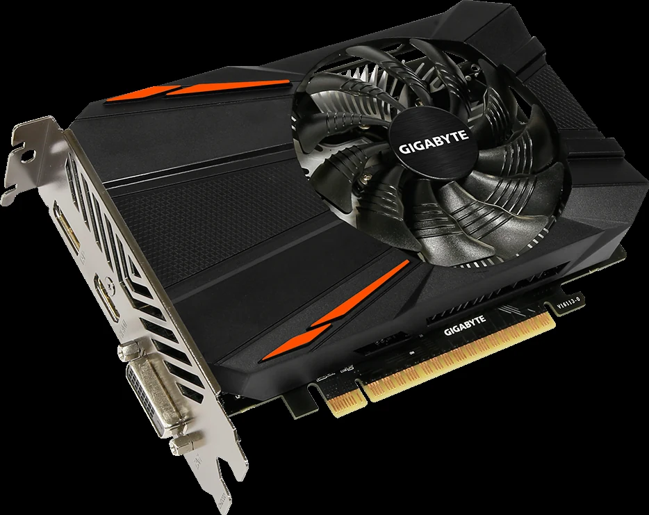 VGA GIGABYTE GeForce GTX 1050 D5 2G - GDDR5 - NEW