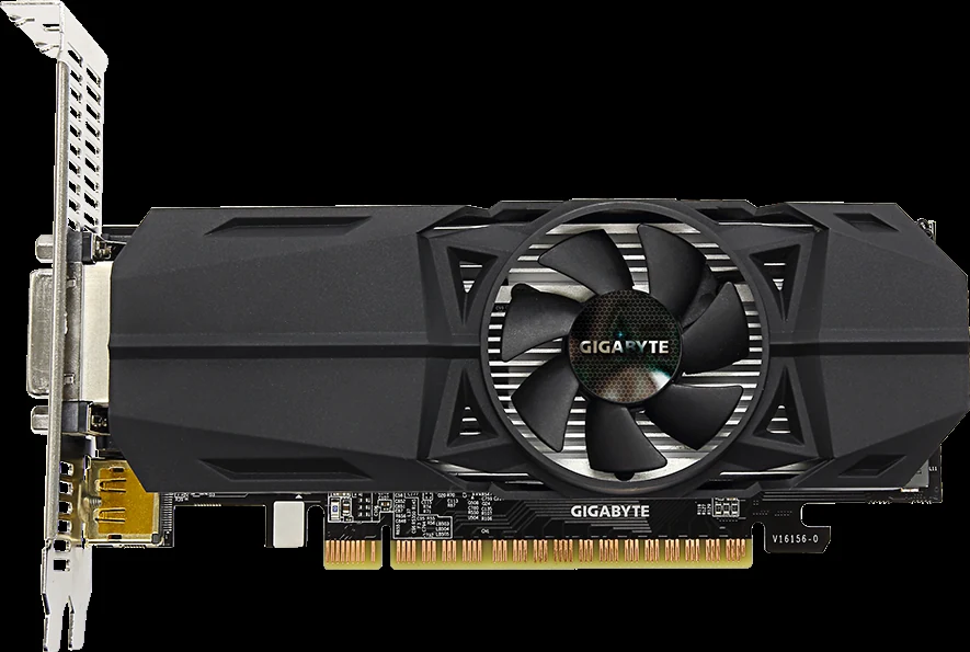 VGA GIGABYTE GeForce GTX 1050 Ti OC 4GB - GDDR5 - NEW